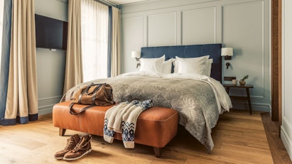 Posthotel taube bett