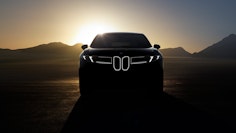 La BMW iX3.	